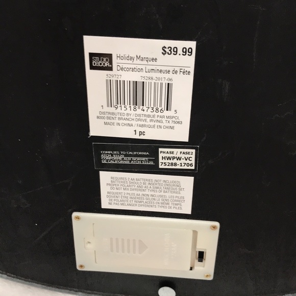 Merry Christmas ref truck lighted Holiday Marquee - Picture 5 of 15